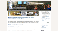 Desktop Screenshot of beacon-center.org